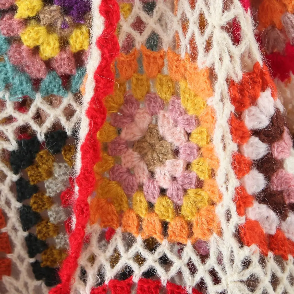 Summer Seaside Handmade Crochet Computer Knitted Beach Holiday Skirt Crochet sweater cardigan women