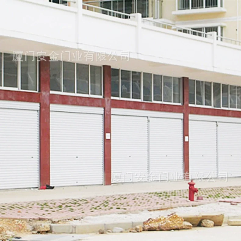 Wholesale Modern Smart Aluminum Roller Sliding Door Solid Metal Interior Exterior Roll-Up Garage Warehouse Door Other Door