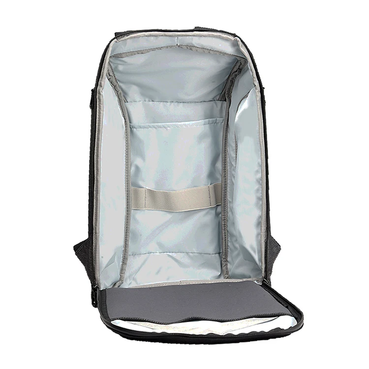 Custom design branded leather backpack bag waterproof bicycle backpack laptop men business hardshell backpack