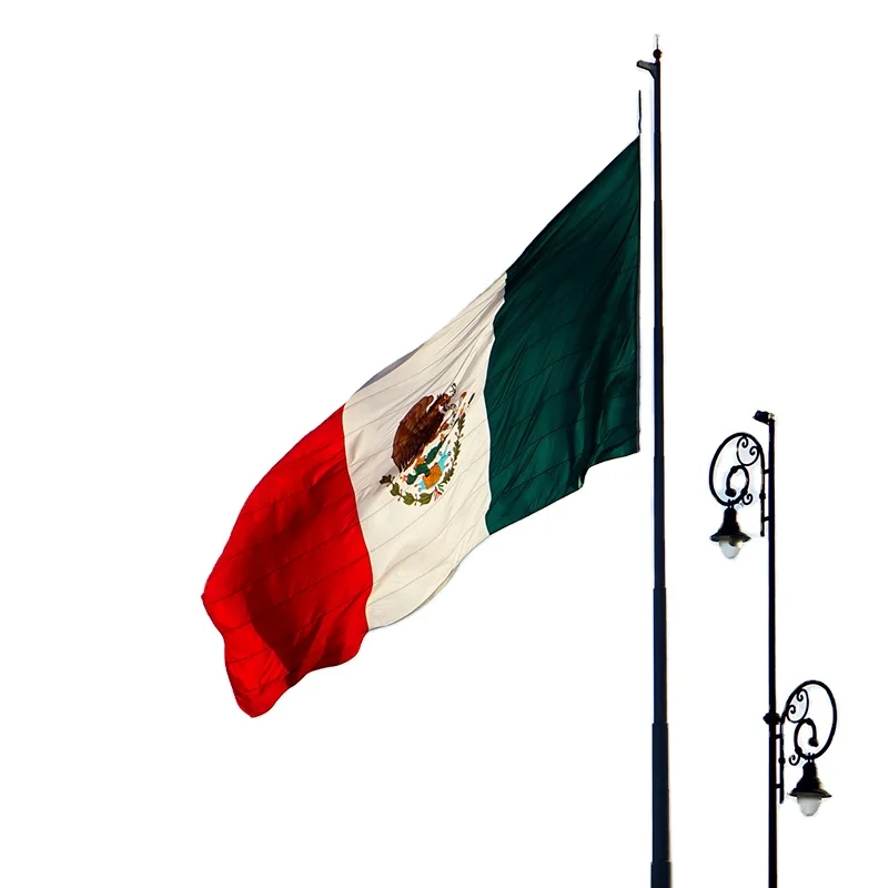 5*8 FT Espanol Mexico Country in Spanish Mexican flag Waterproof Polyester for Match Cheering Decoration National Flags Banner