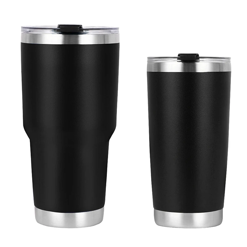 WeVi Wholesale 30 oz Double Wall Vacuum Insulated Stainless Steel Coffee Tumbler With Straw