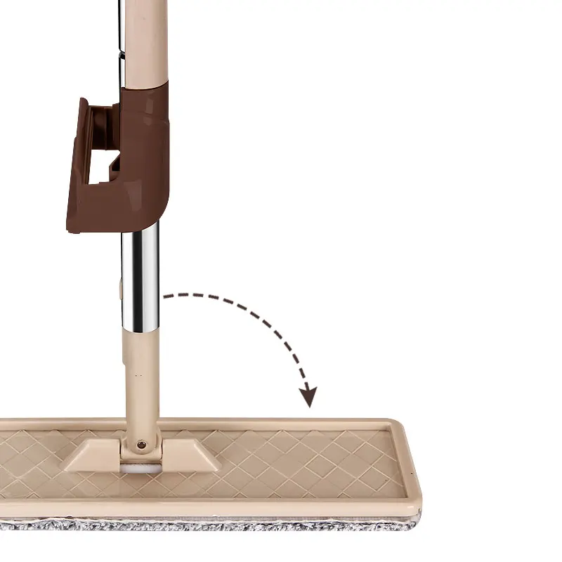 Новый стиль 360 градусов плоская Швабра wtih 2 microfiber mop