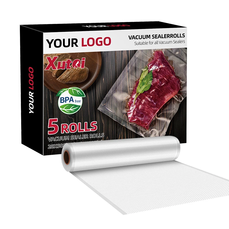 Home use vacuum food storage bags PA PE food grade vacuum bag