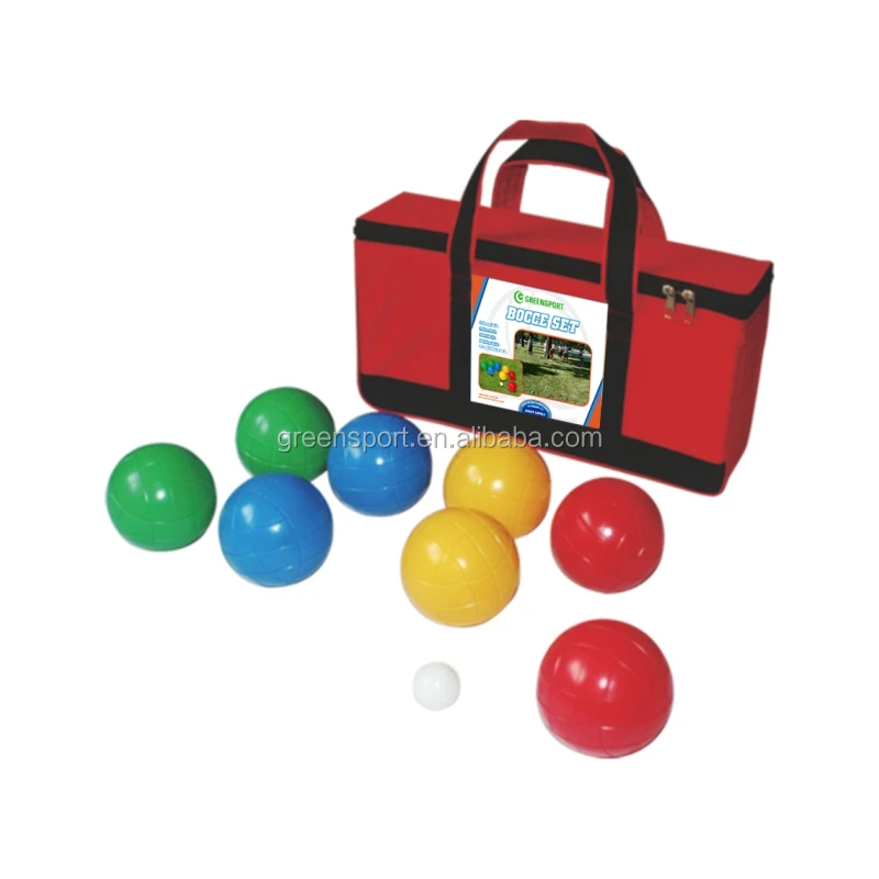 Набор пластиковых шаров Bocce для садовых игр