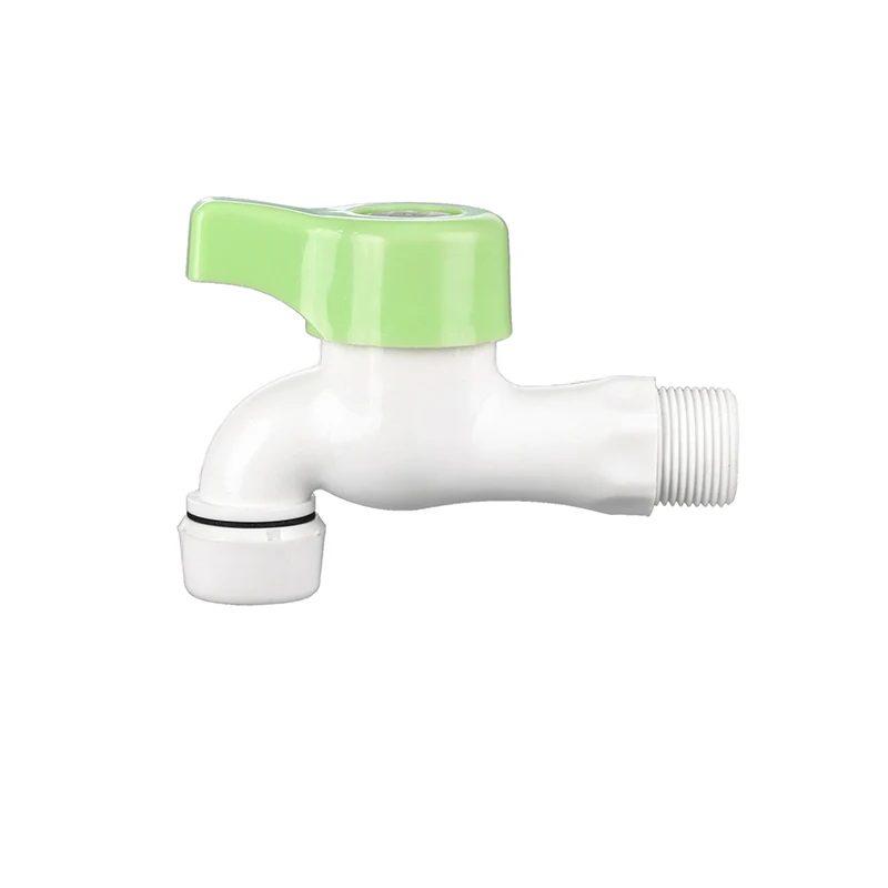 wholesale pvc pp high quality water faucet tap small plastic water faucet Plastic cold hot water pp/ABS/PVC tap bathroom tap