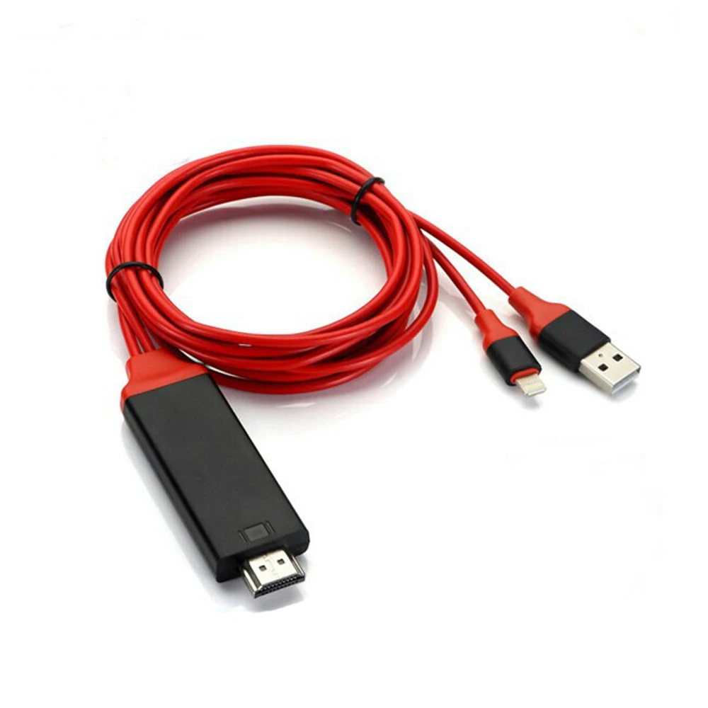 Кабель SIPU usb-hdmi для дисплея hdtv 4k apple ios iphone X 8 7 6 5 ipad