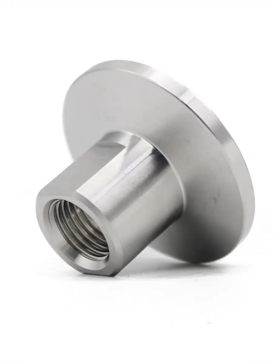 SANTHAI SS304/316L KF Flanges to NPT Adaptors Vacuum Connector