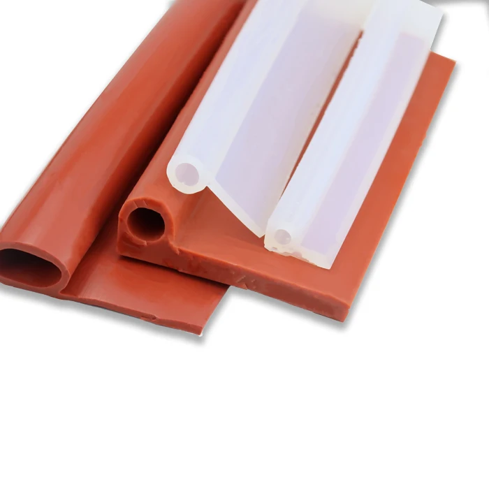 high temperature resistant customized P type silicone seal gasket