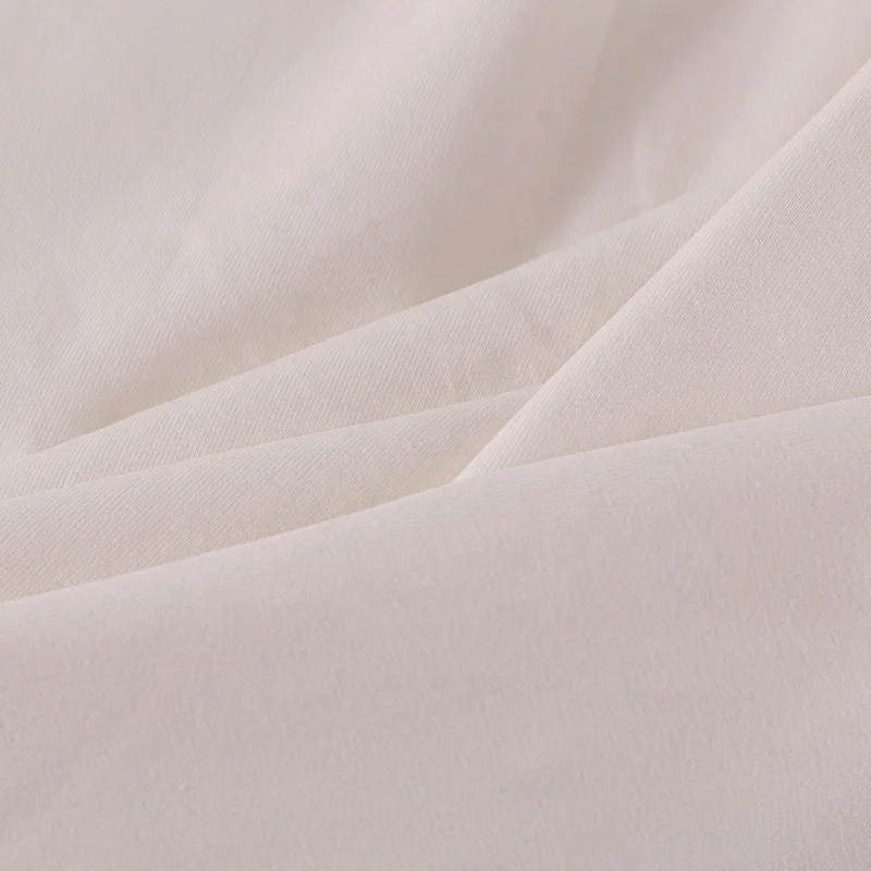 manufacturer wholesale high end fabric 92 cotton 8 spandex knitted fabric cotton spandex cloth fabric for T shirts