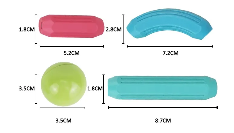 128pcs early education 3D magnetic sticks set magnetic construction building blocks balls and bar stacking STEM toy