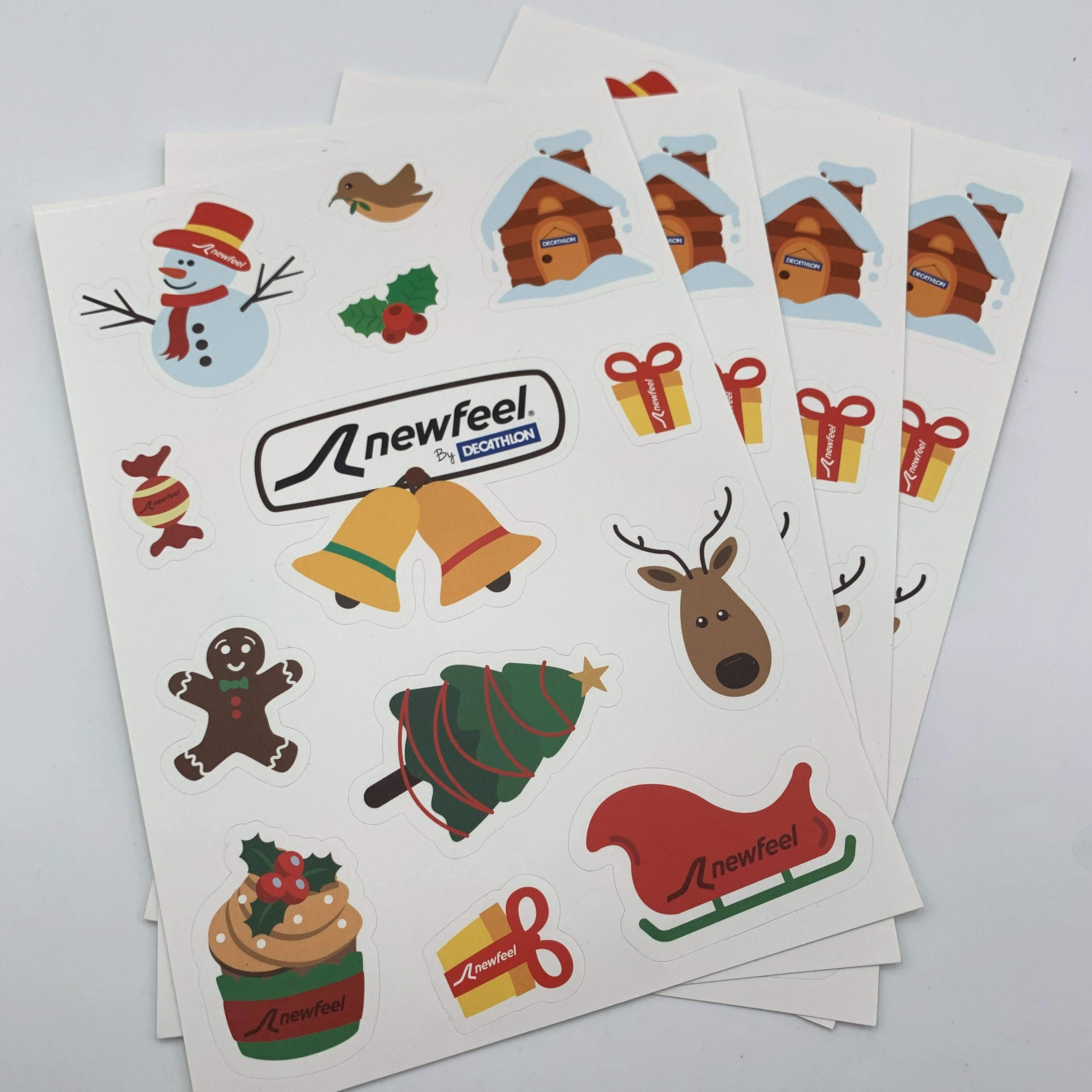 
Custom Adhesive Paper Matte Kiss Cut Label Sticker Sheet for Kids 