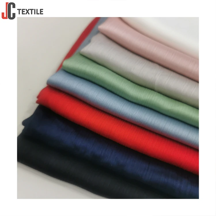 Factory Direct Sale Breathable Yoryu Solid Dye Woven Silky Satin Fabric 100% Polyester