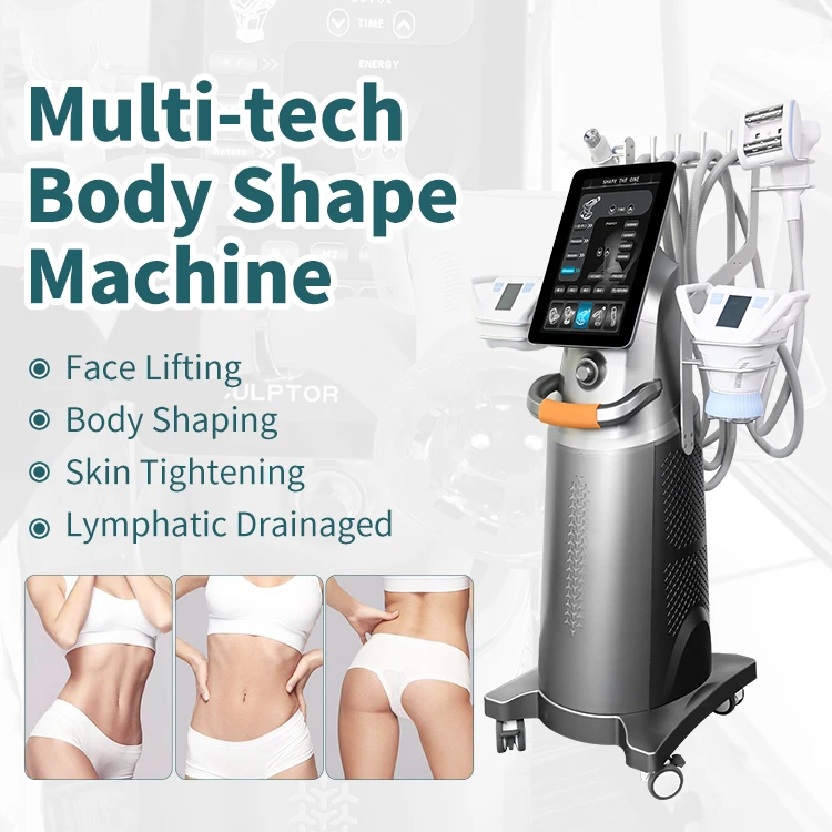 Shefmon 5 in 1 professional wrinkle removal machine body contouring vela slim slimming shape machine with infrared vacuum roller