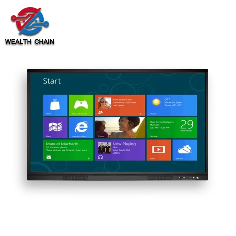  Electronic Ir Interactive Smart Price Board Whiteboard Machine Video Technical Support Indoor TFT Usb Led Module