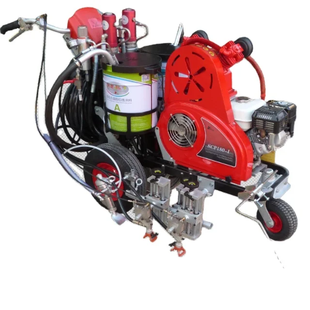 Cold paint and Cold Plastic Airless Spraying Road Marking Machine