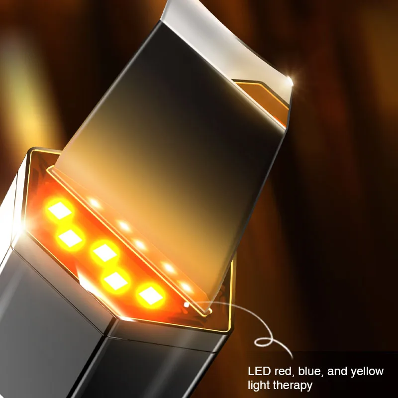 Professional Portable Electric Sonic Face Cleaning Spatula Ultrasonic Skin Scrubber Beauty New Model Dead Skin Peeling Machine