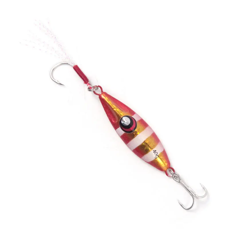 Isca Artificial Fishing Lures Trolling Bait 30g 40g 60g Lead Metal Casting Bait Leurre De Peche Saltwater Vertical Jigging Lure