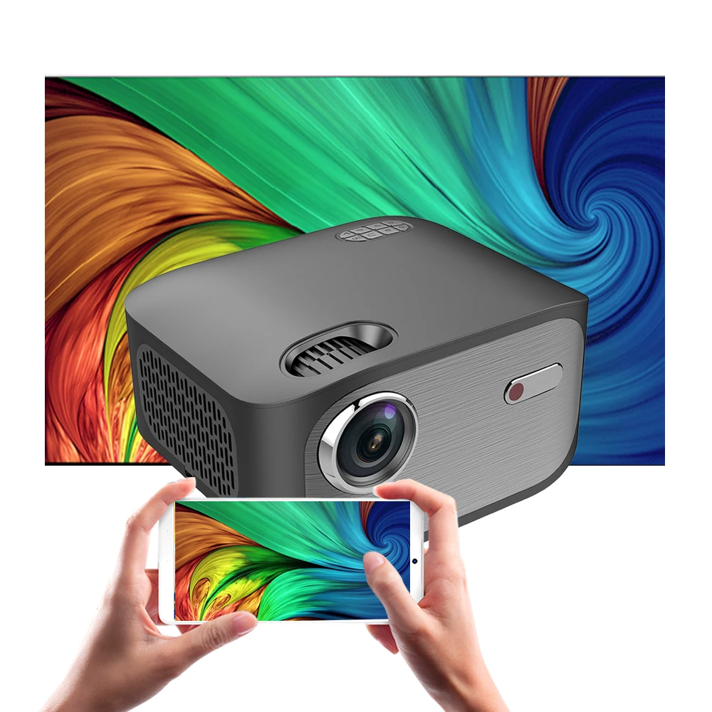 Customized WiFi  android  smart led mobile phone video laser hologram mobile 1080p portable 4k lcd projector