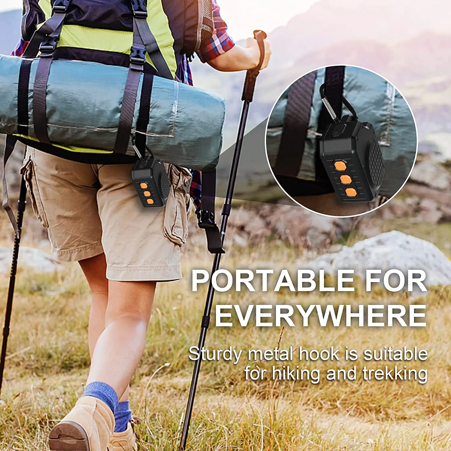 Portable Outdoor New Waterproof IPX7 Wireless Speaker Sport Bluetooths LED Speaker