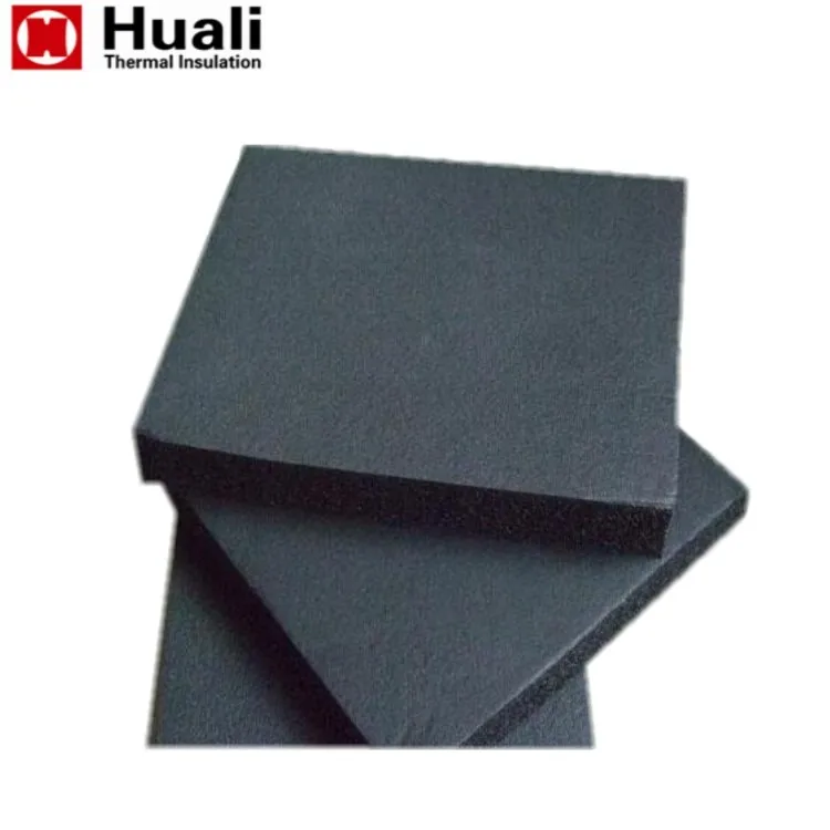 black waterproof natural fireproof soundproof 13MM 15MM 19MM 23MM NBR rubber foam sheet