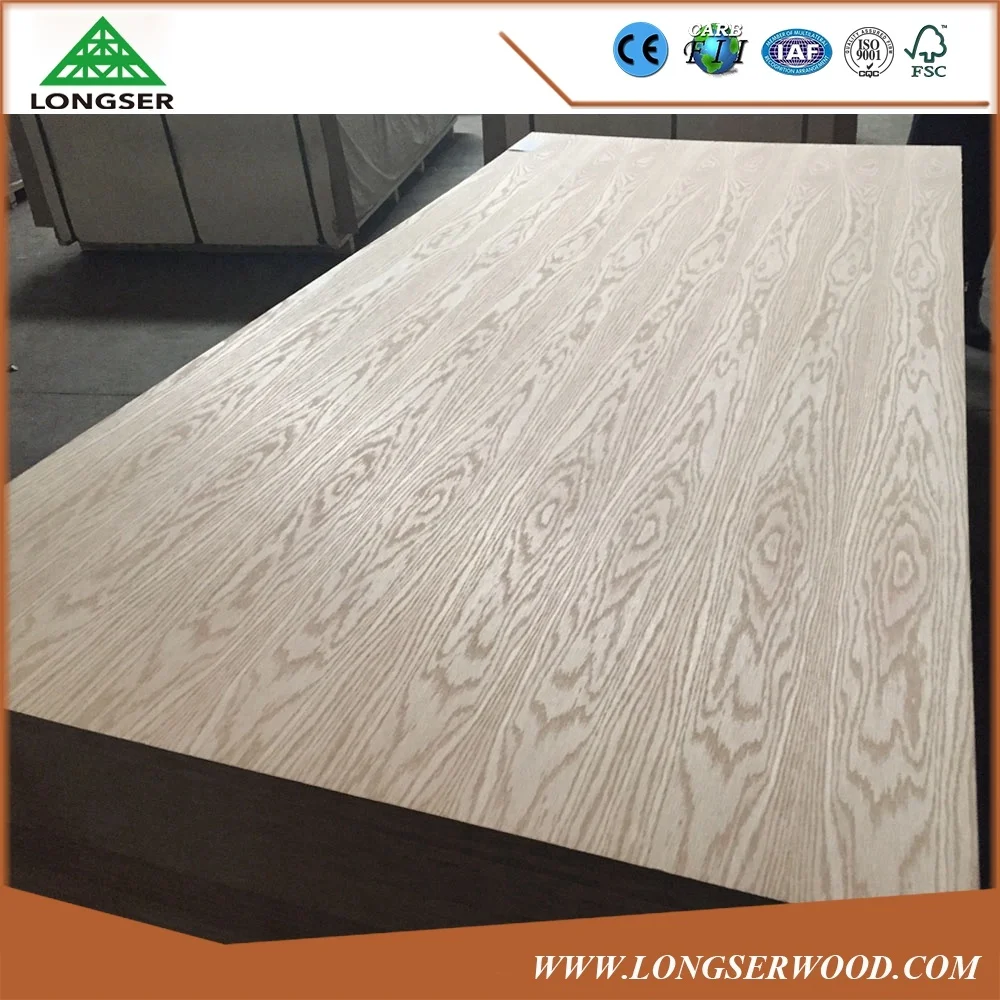 Cheap Natural America Oak Veneered MDF Board Malaysia Price