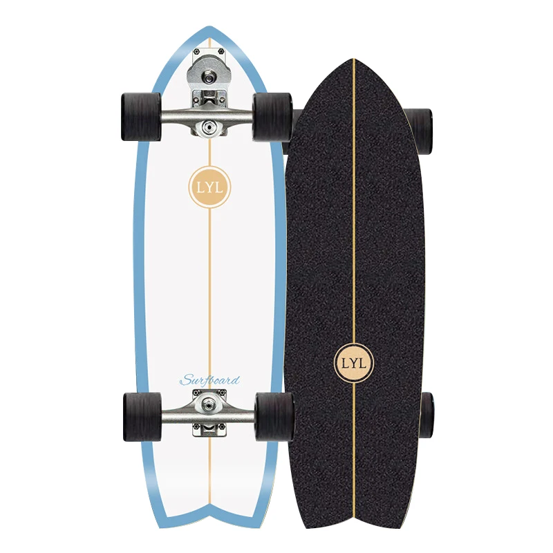 Высокое качество Surfskate S7 грузовик изготовленный на заказ 7 слоев Канада клена для серфинга катания