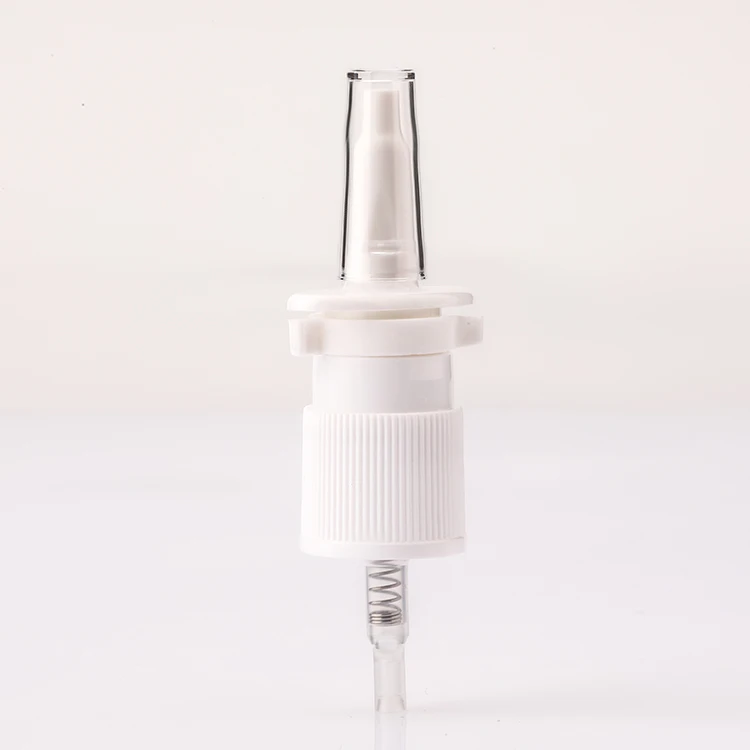 Top Wholesale Plastic Pump Sprayer premium quality short mouth 18/415 nasal spray pump with clip for medicine