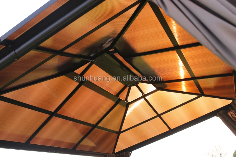 
Well design garden patio BBQ gazebo pavilion with mosquitoes net 3096 