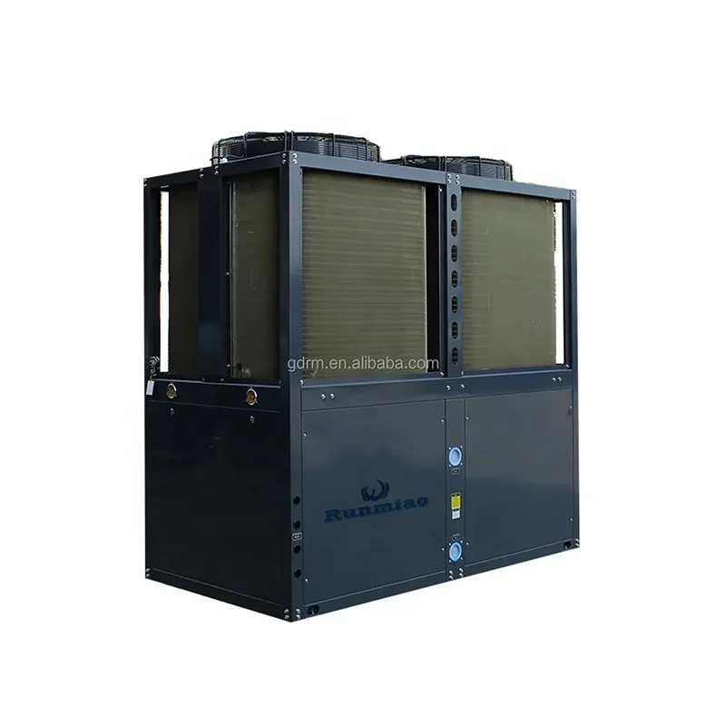 PLC intelligent control swimming pool water heater CE certificate hotel pool heating sunrain heat pump