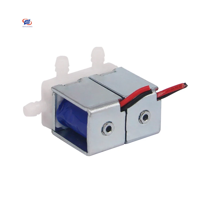 Manufacturer Direct Sale 3 Way Small Mini Miniature Dc Plastic Solenoid Valve For Sphygmomanometer Massage Chair