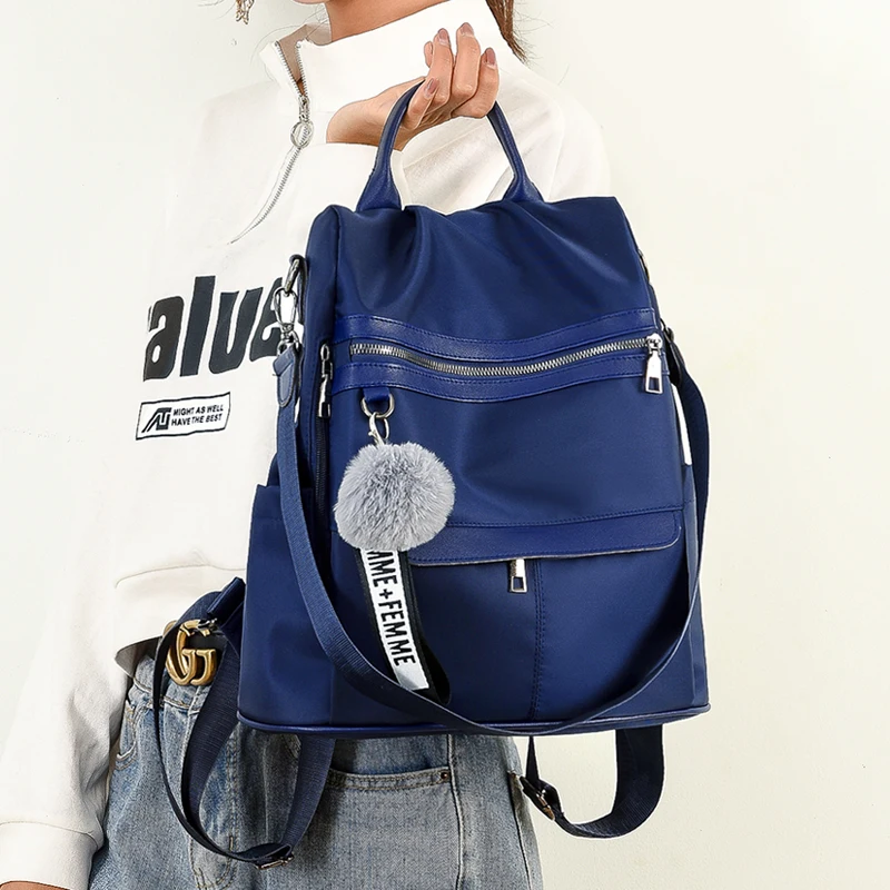 Designer Light Travel Backpack Fashion School Bags Casual Lides Shoulder Bags Waterproof Oxford Cloth Women Backpack