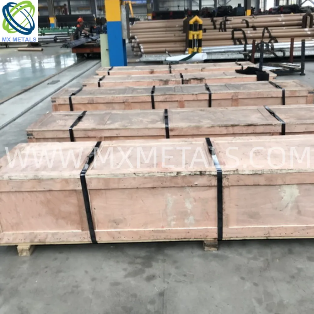 High quality CK45 40Cr Hard Chrome Plated Piston Rod quenched chrome piston rod For Hydraulic Cylinder