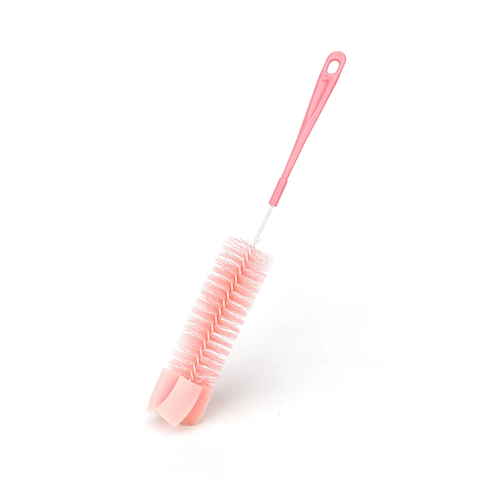 Baby feeding milk bottle brush small cleaning cup brush plastic bottle brushes for cleaning wine bottles
