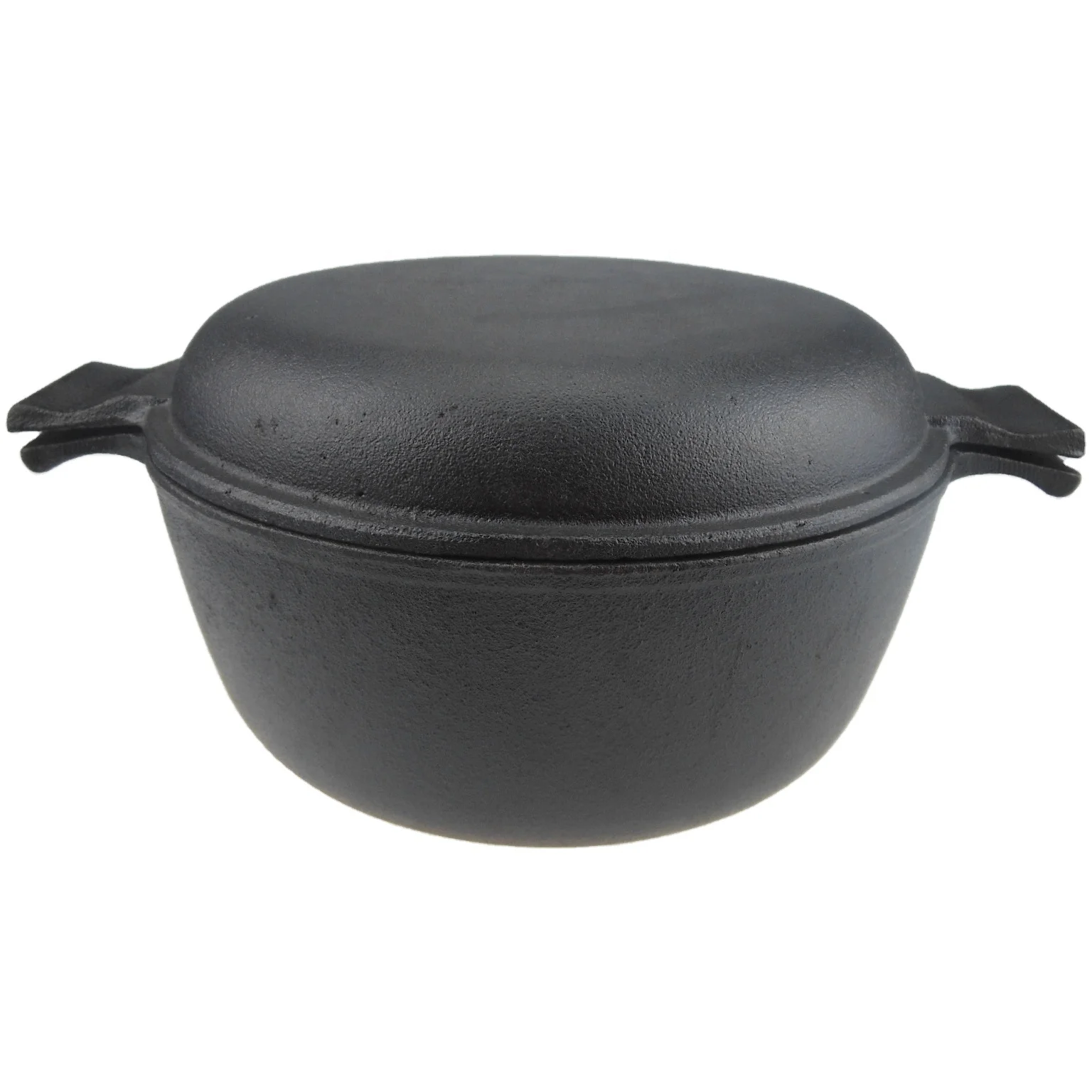 cast iron preseasoned dutch oven