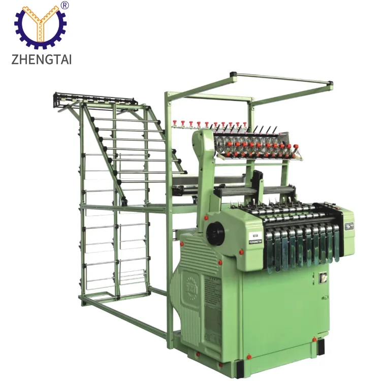 Zhengtai Factory Direct 10/25 Zipper Tape Loom Machine Nylon Zipper Tape Making Machine
