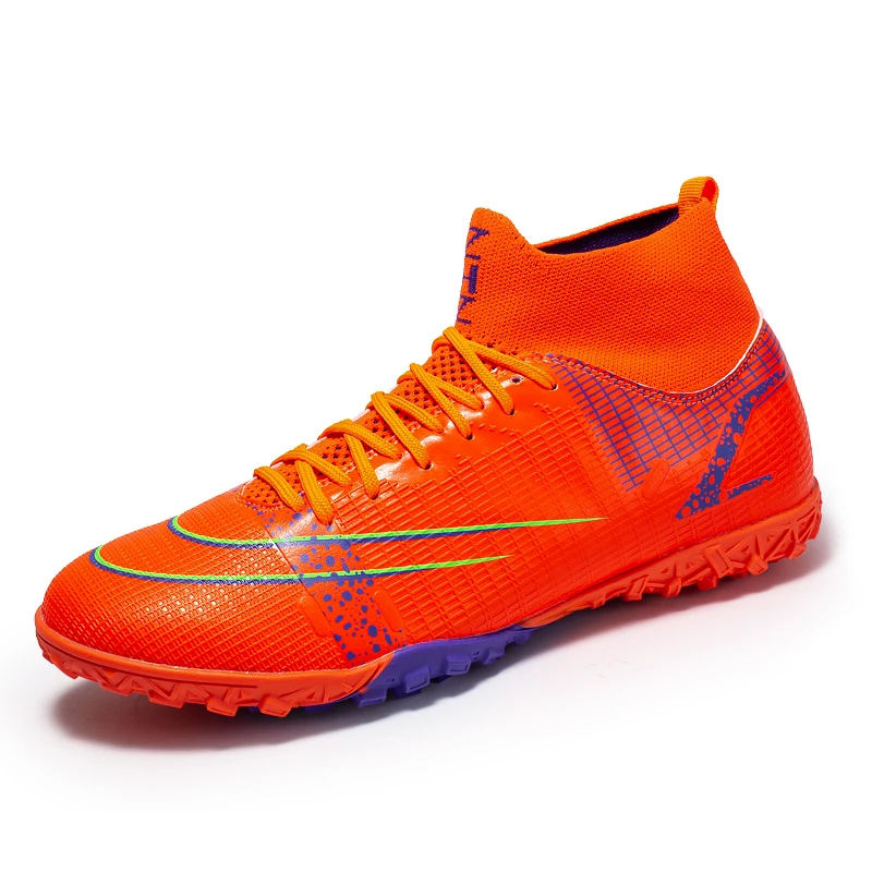 2021 китайский производитель обуви настроить AG FG TF звезды открытый и внутренний футбол сапоги для мужчин и мальчиков одежда