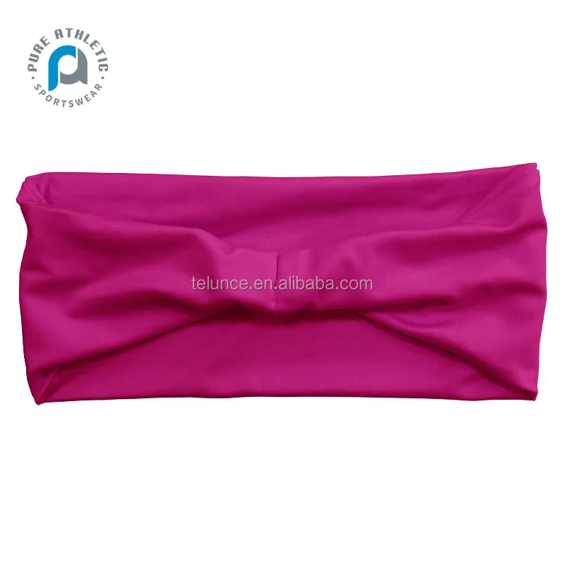 PURE Custom logo quick dry  sublimation printing custom design menhot selling sports cotton headband