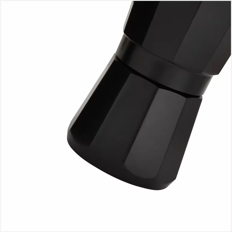 300ml/10oz 6-Cup Aluminum Moka Pot Italian Design with Wooden Handle Portable for Gas Ceramic Stove for Coffee Brewing