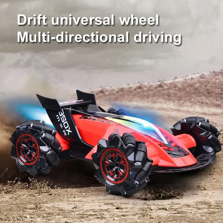 
With Light Music 2.4G Hand Gesture Racing Watch Remote Control Spray Stunt Toys Hobby Rc Car 
