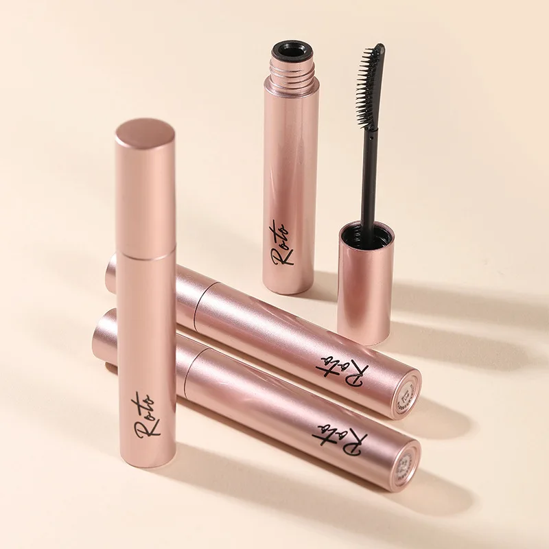 ROTO Wholesale Mascara Brushes Waterproof Non-Blooming Thick Elongated Long Curly Styling Lasting Non-Makeup