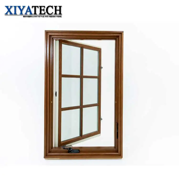 XIYATECH Customized Exterior Burglar Proof Casement Windows Double Glazed Windows Casement Sound Proof Casement Window For Home
