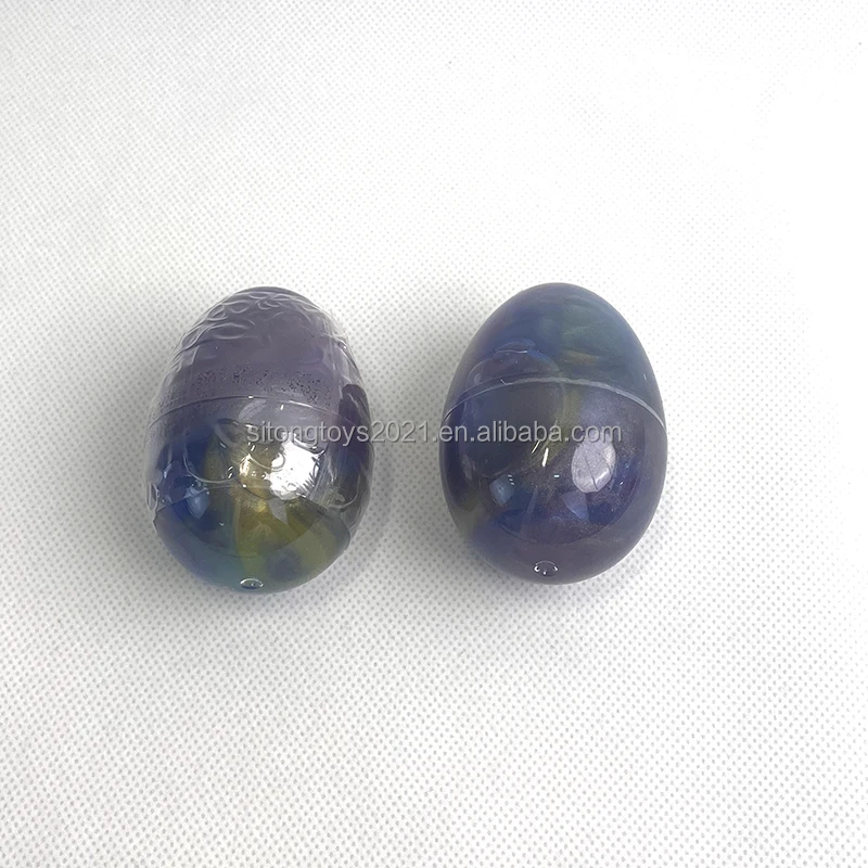 Crystal Mud Slime Simulated Egg Colorful Mud Relief Toys for Kids Slime Party Favors Gift