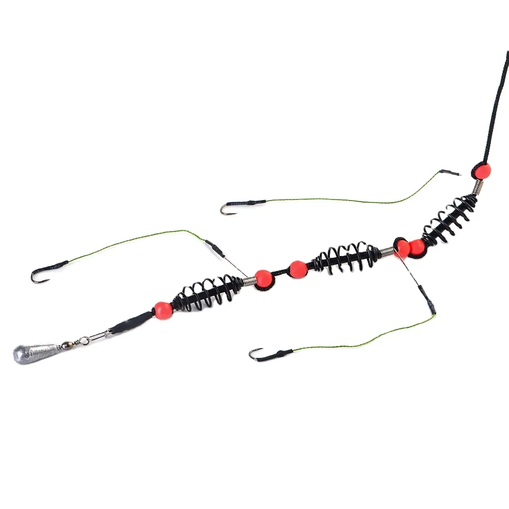 Fishing Feeder with Hook Carp Fishing Tackle with 15g-35g Lead 36cm Freshwater Saltwater Fishing Tool