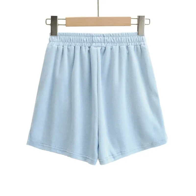 Wholesale New Arrival Spring Summer Women Shorts High Waist Fashion Sport Shorts Female Slacks 5 Colors Shorts