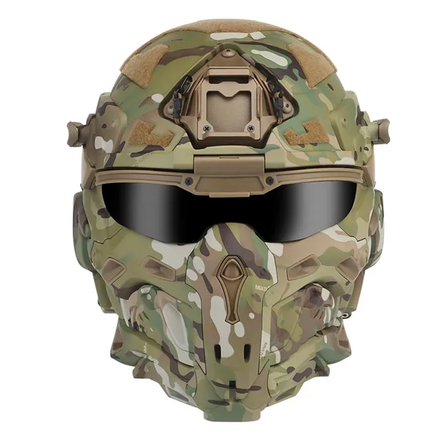 W assault helmet outdoor tactical dress helmet protective maskxxx one helmet modular design
