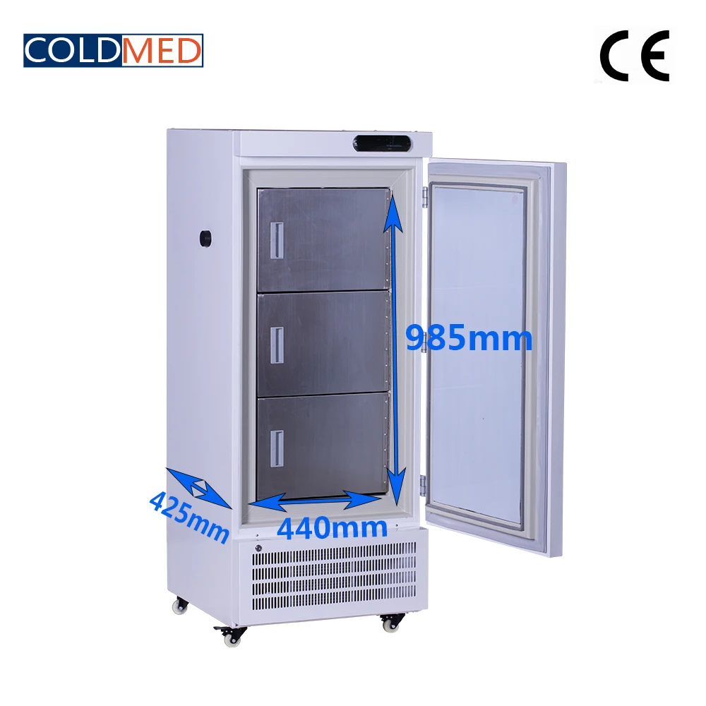 DW-L188 -25/40/60 градусов по Цельсию вертикальные бытовые ULT морозильная камера с CE
