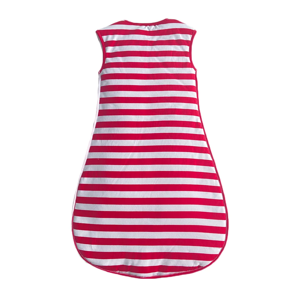 Factory Hot Sale 100% Cotton Baby Sleeping Bag Custom Full Printing Sleeping Sack Swaddle Blanket Romper