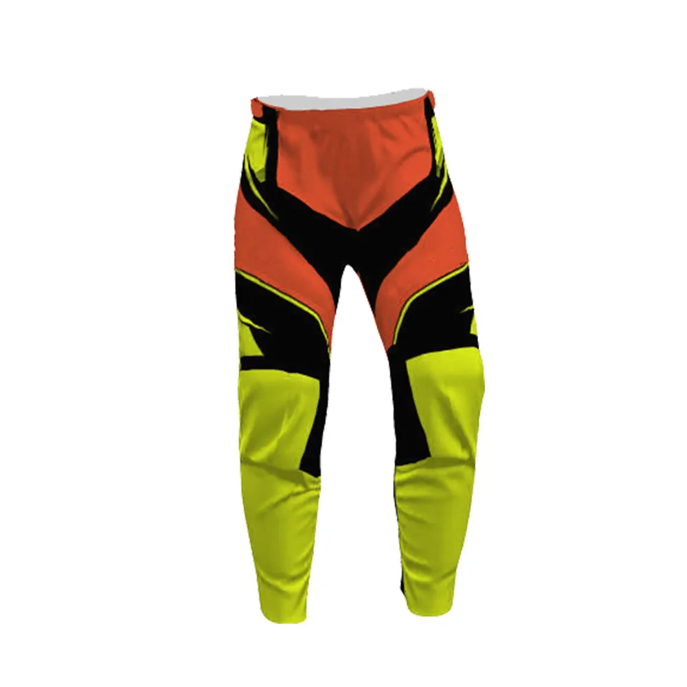 High Quality Durable Motorcycle Racing Best Quality Green Color Motocross Pants