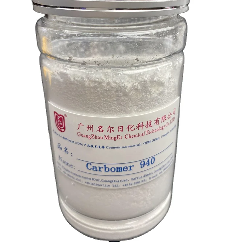 
White Powder carbomer carbopol 940 thickener Hand Sanitizer chemicals 