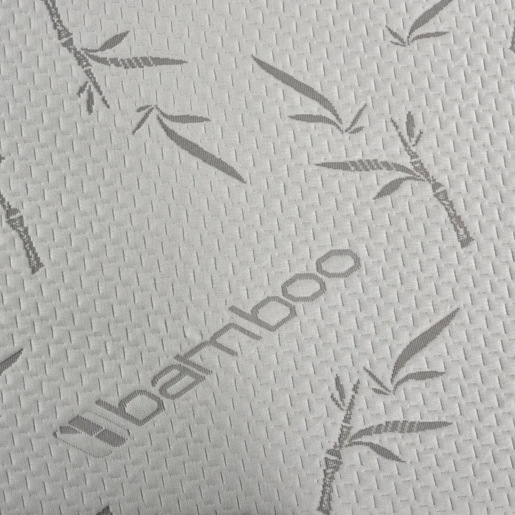 Hot Sell High Quality Bamboo fiber Fashion design knitting fabric TPU breathable waterproof mattress protector